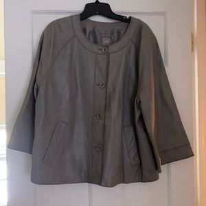J.Jill XL Leather Jacket